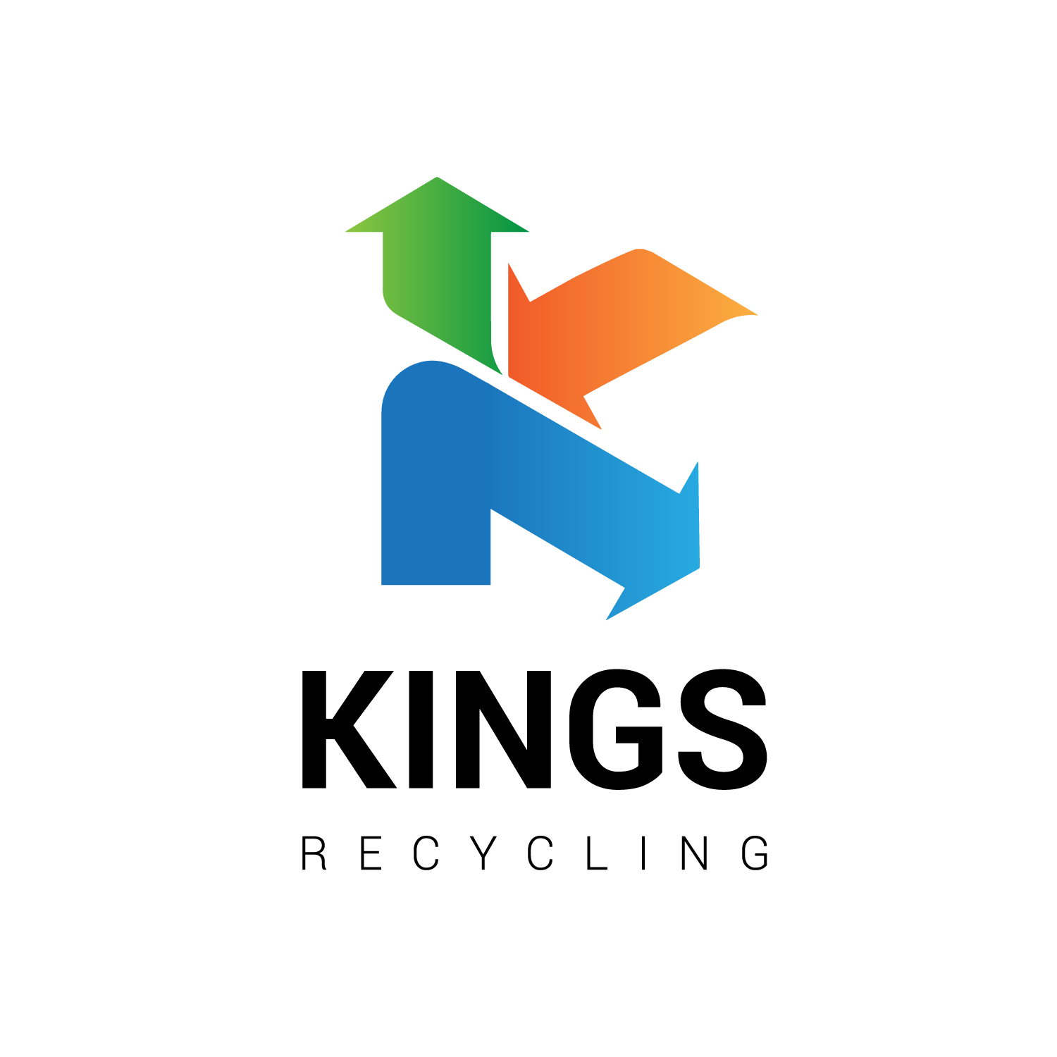 Logo-Design von aaronlukewilson für Kings recycling  | Design #19123816