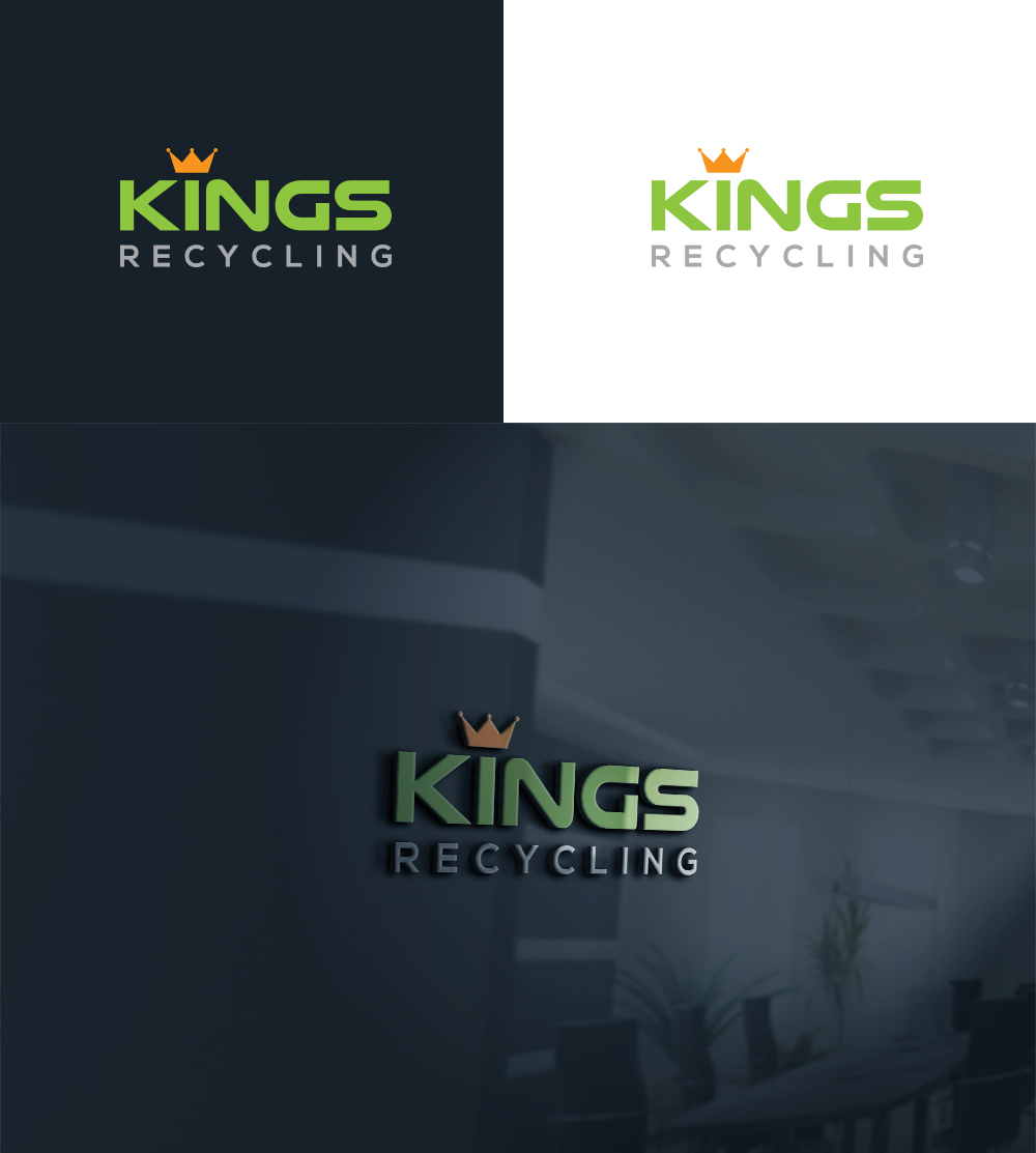 Logo-Design von Deep Night für Kings recycling  | Design #19118638