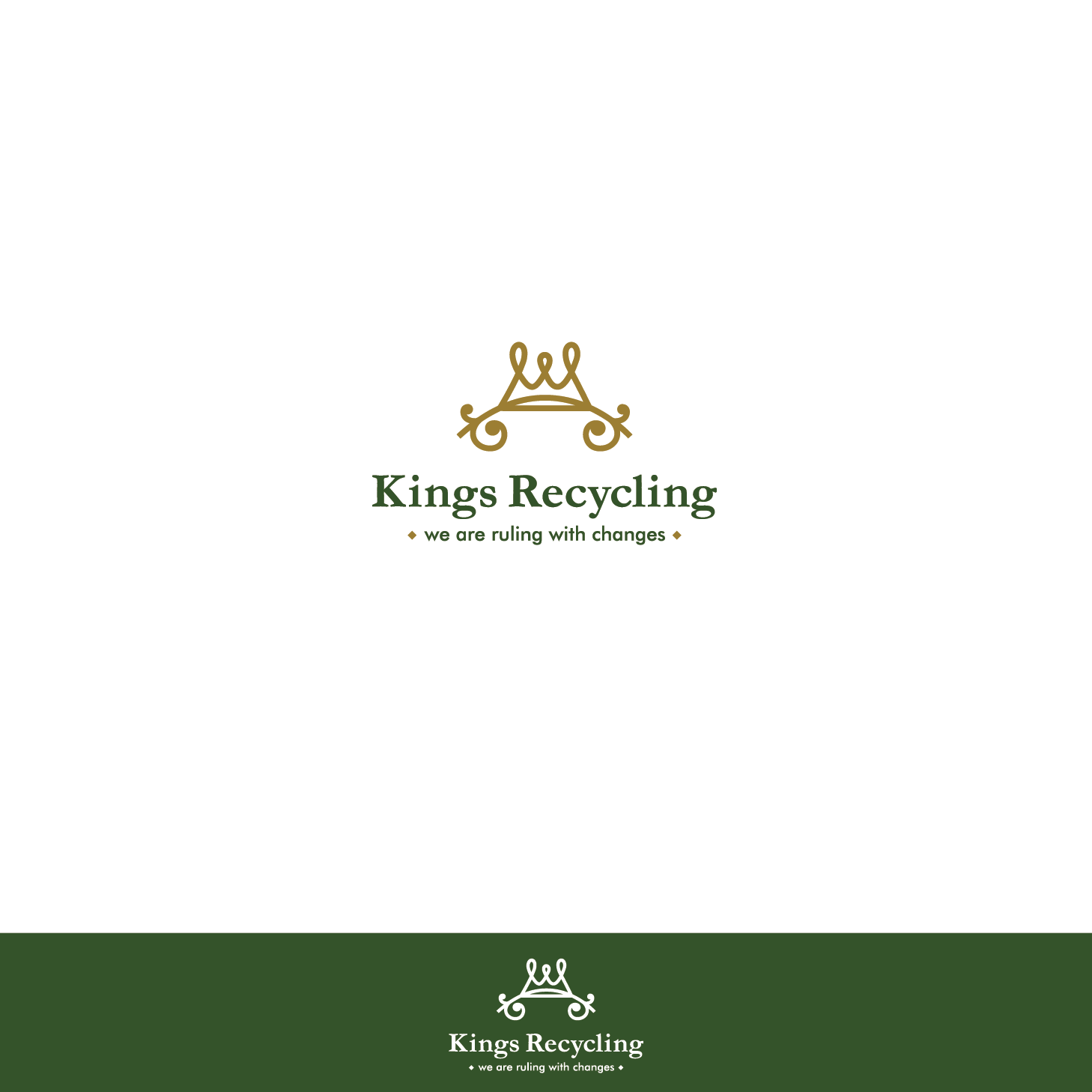 Logo Design by Ana6_Osijek for Kings recycling  | Design #19118630