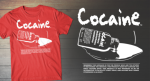 Cocaine Energy Shot t-shirt design | T-Shirt-Design von db1404