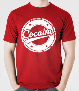 Cocaine Energy Shot t-shirt design | T-Shirt-Design von creative gravity