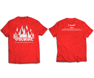 T-shirt Design by ShafieeRahim for Cocaine Energy Shots | Design: #19163055