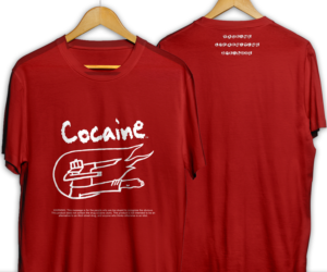 Diseño de Camiseta por Movimiento Natural para Cocaine Energy Shots | Diseño #19169591