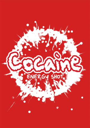 Cocaine Energy Shot t-shirt design | T-Shirt-Design von Melissa 11
