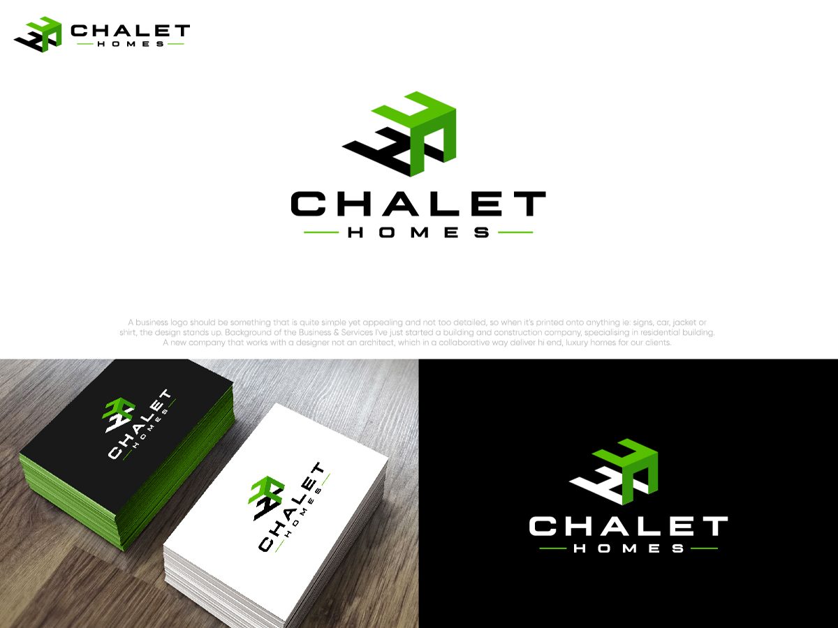 Logo Design by dharlan for Chalet Homes | Design #19133449