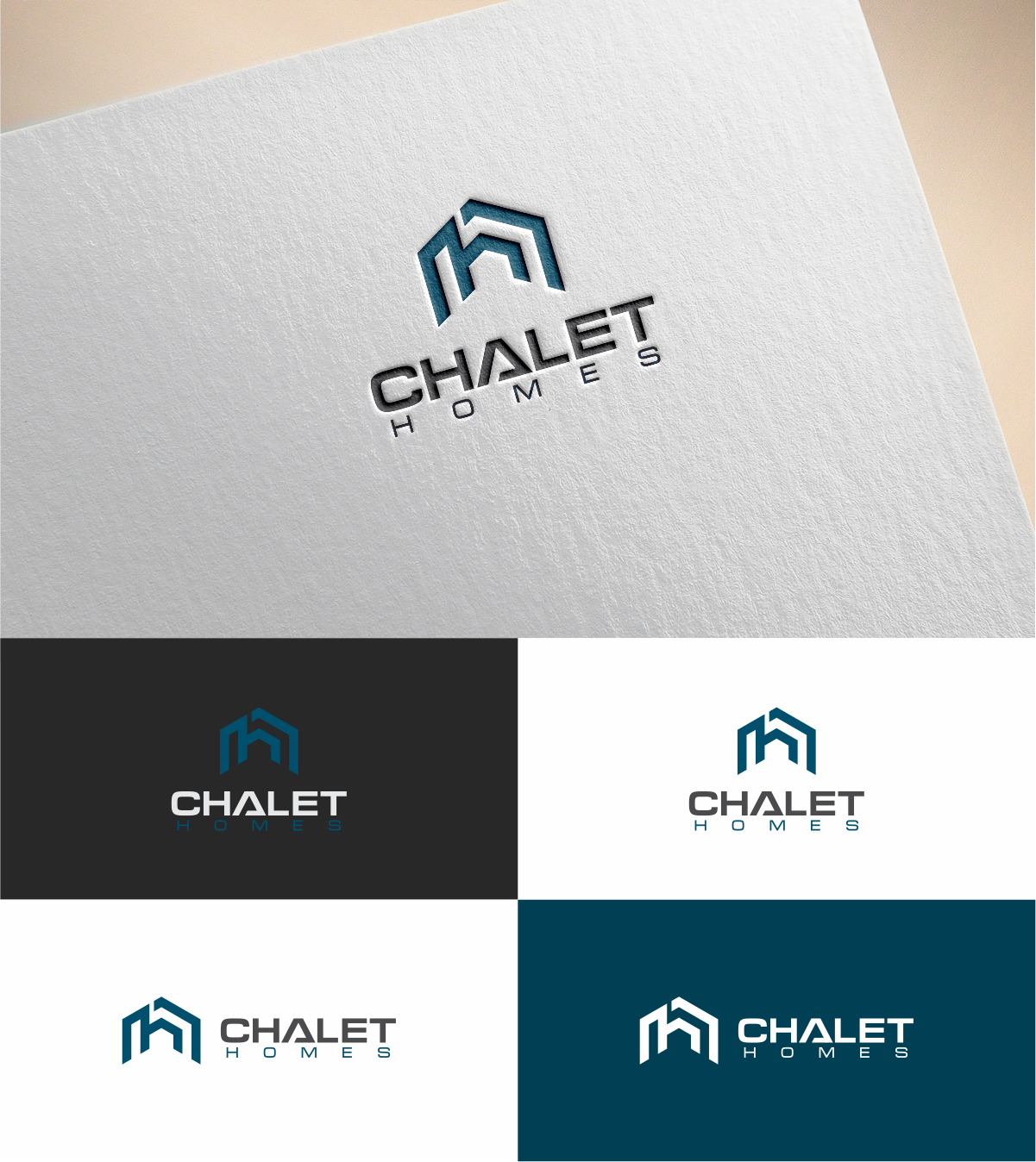 Logo Design by MKR for Chalet Homes | Design #19139259