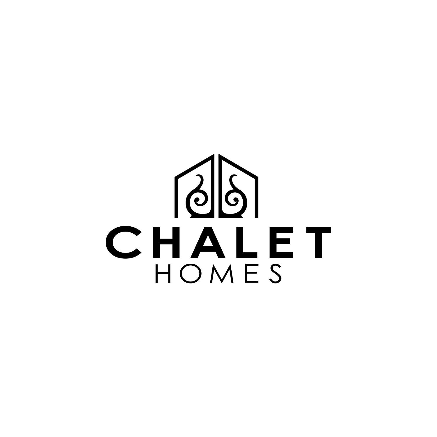 Logo Design by b3no for Chalet Homes | Design #19185583