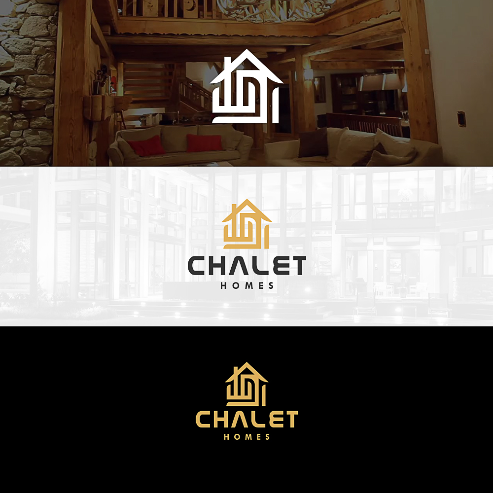 Logo Design by smile grafix for Chalet Homes | Design #19141973