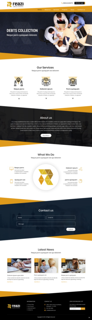 Web Design by pb for Seens TI | Design: #19130932