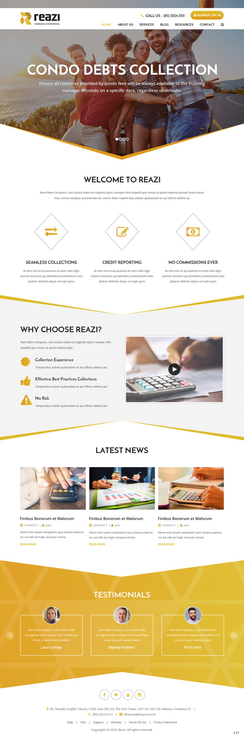 Diseño Web por pb para Seens TI | Diseño #19130940