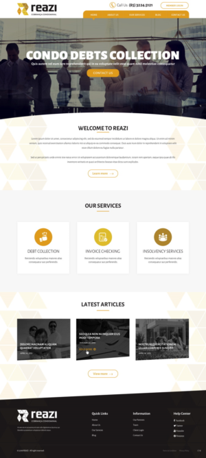 Web Design by pb for Seens TI | Design: #19130941