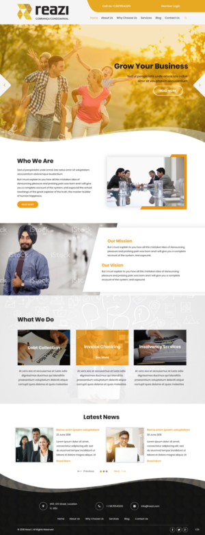Web Design by pb for Seens TI | Design: #19130953