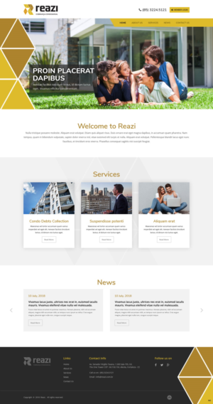 Web Design by pb for Seens TI | Design: #19130959