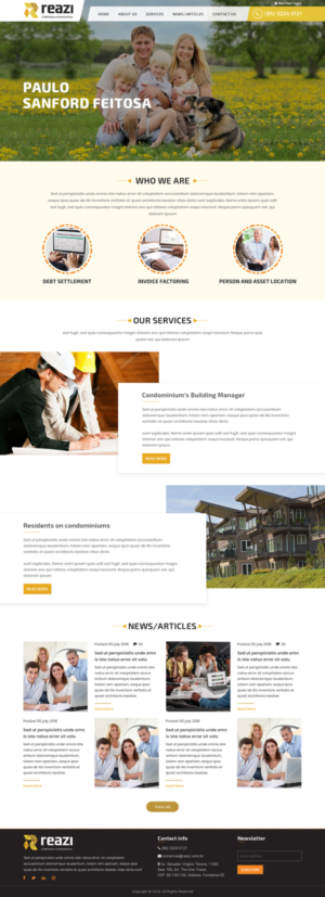 Diseño Web por Sujit Banerjee para Seens TI | Diseño: #19163860