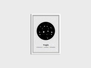 Zodiac Sign Poster | Graphic Design by ecorokerz