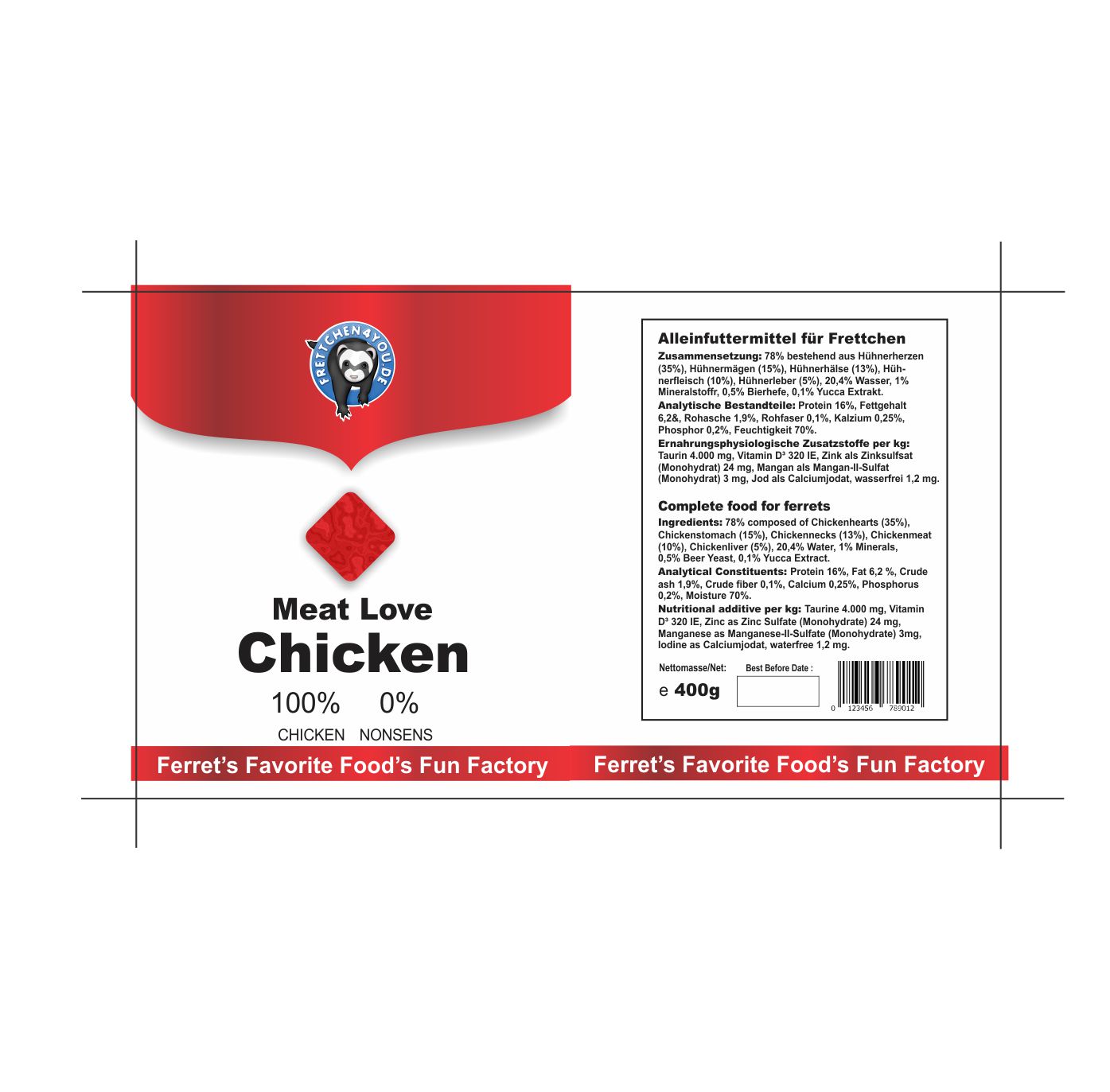 Label Design by wchristia for Frettchen4You | Design #19192664