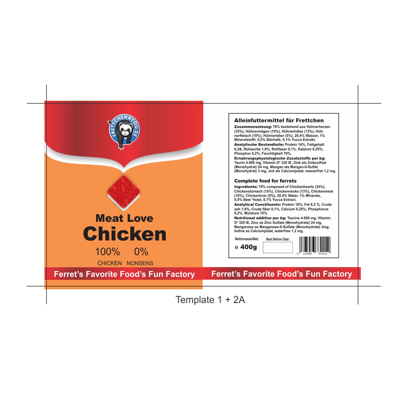 Label Design by wchristia for Frettchen4You | Design #19220199