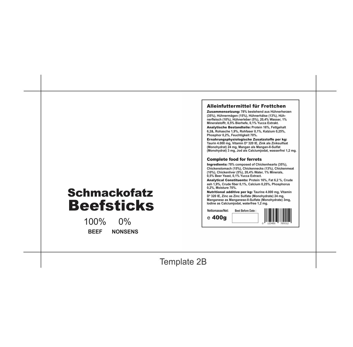 Etikett-Design von wchristia für Frettchen4You | Design #19220204