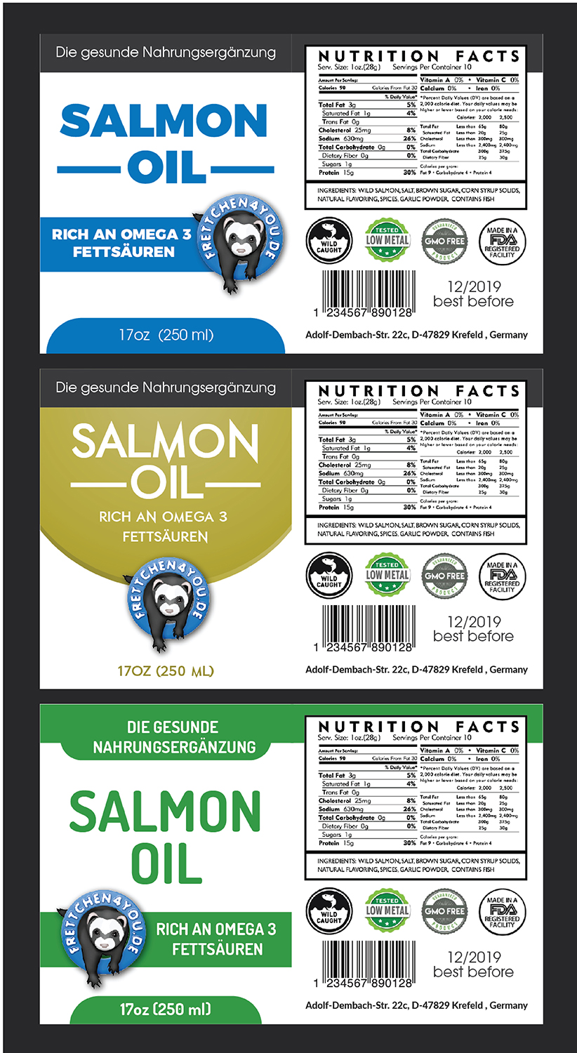 Label Design by Deziners Zone for Frettchen4You | Design #19156243