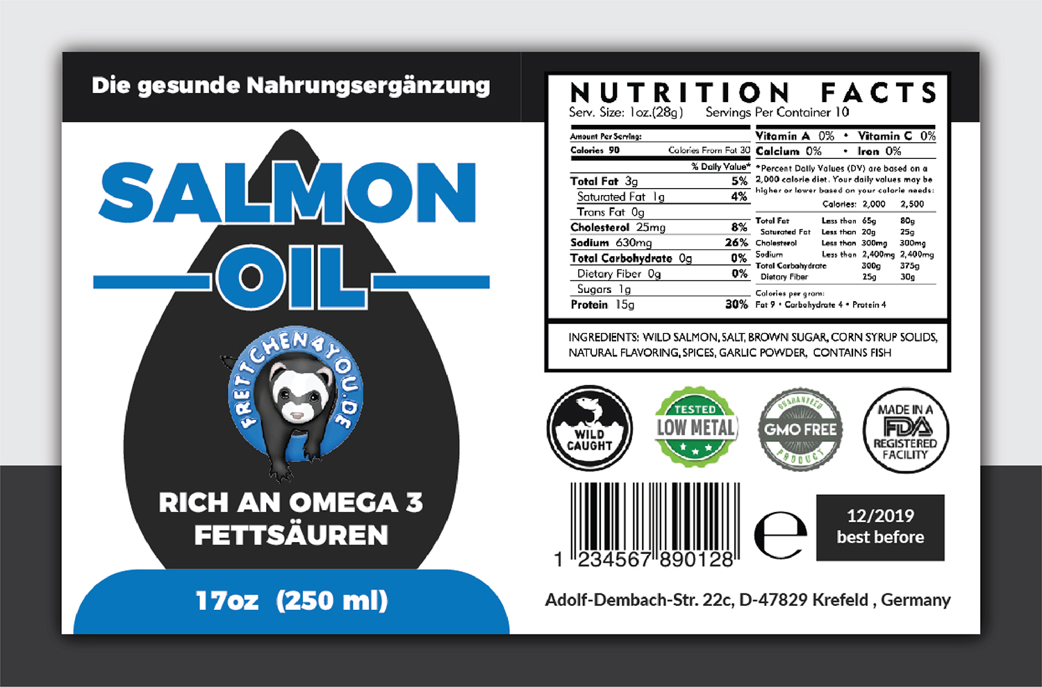 Design Étiquette par Deziners Zone pour Frettchen4You | Design #19164696