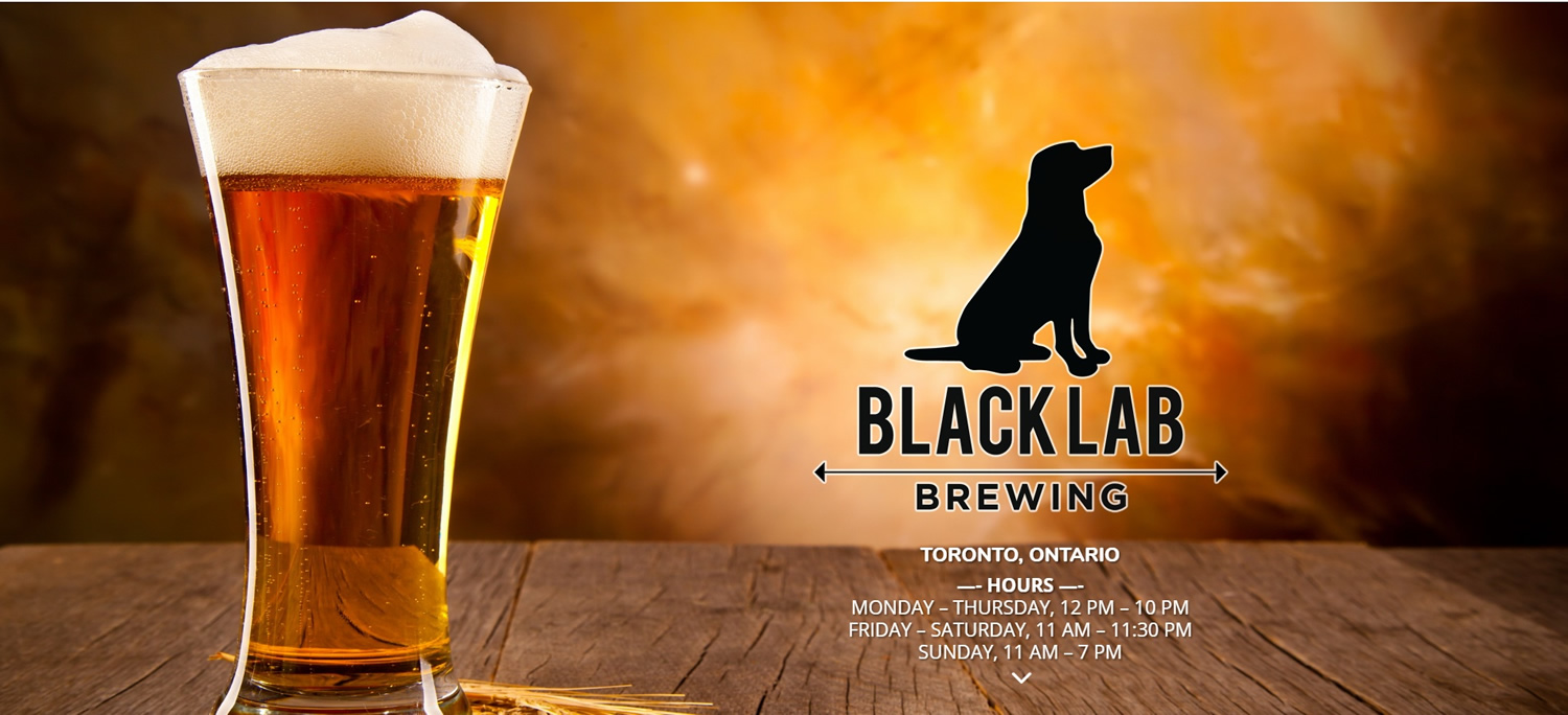 Wordpress Design by Russ Michaels for Black Lab Brewing  | Design #19205181