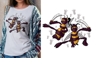 T-shirt Design by Impressive Solutions for BeeNinja | Design: #19147366