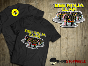 T-shirt Design by RhonStoppable for BeeNinja | Design: #19147262