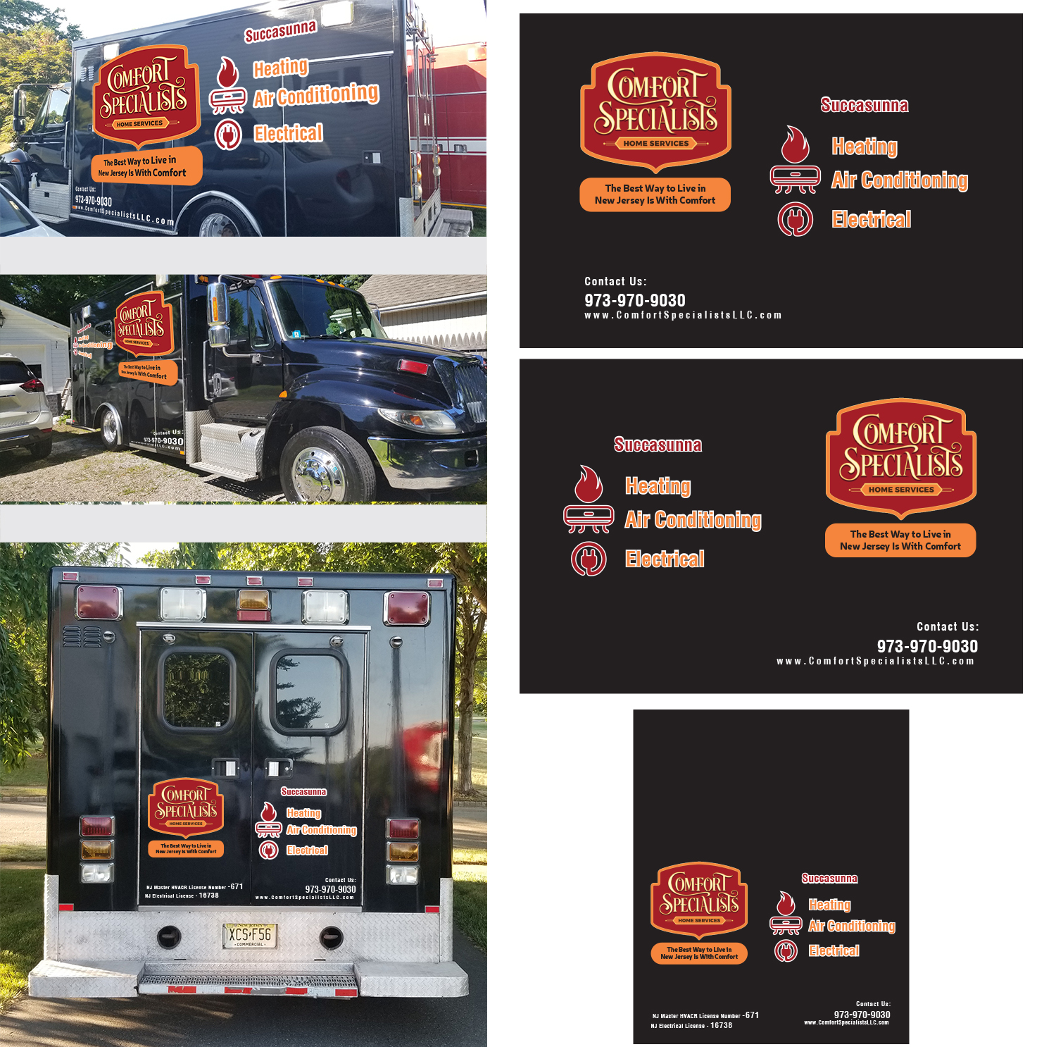 Car Wrap Design by BEEZU for comfort specialists llc | Design #19132306