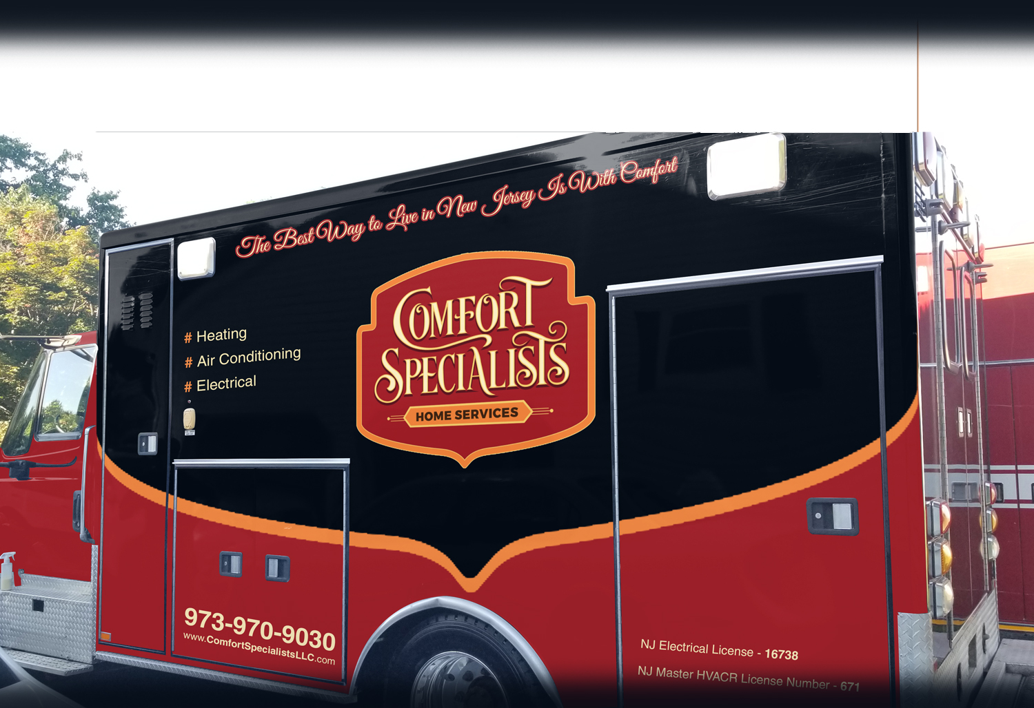 Car Wrap Design by RubelRir for comfort specialists llc | Design #19131738