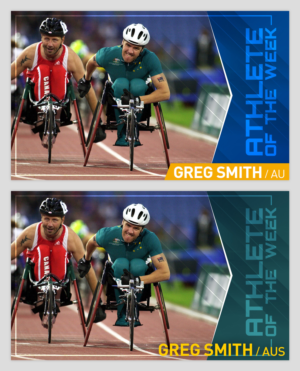 Sports Graphic Templates for Action Photos | Design Graphique par MIND