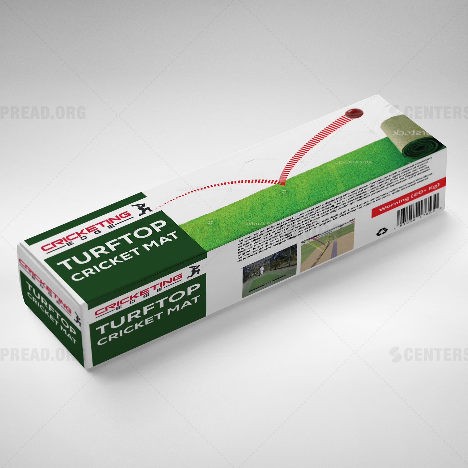 Packaging Design by CENTERSPREAD for Cricketing Edge | Design #19240659