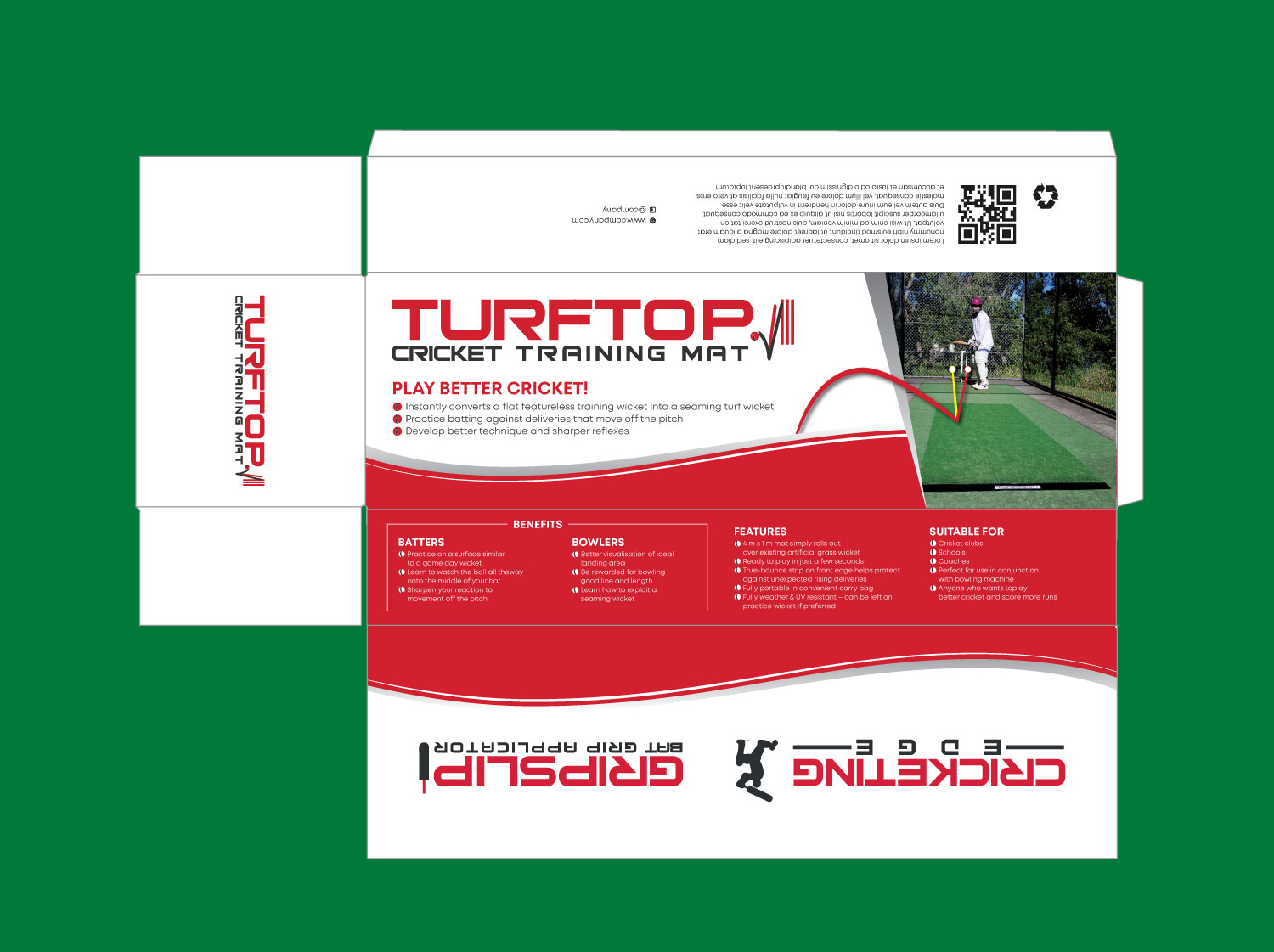 Packaging Design by Impressive Sol for Cricketing Edge | Design #19243127