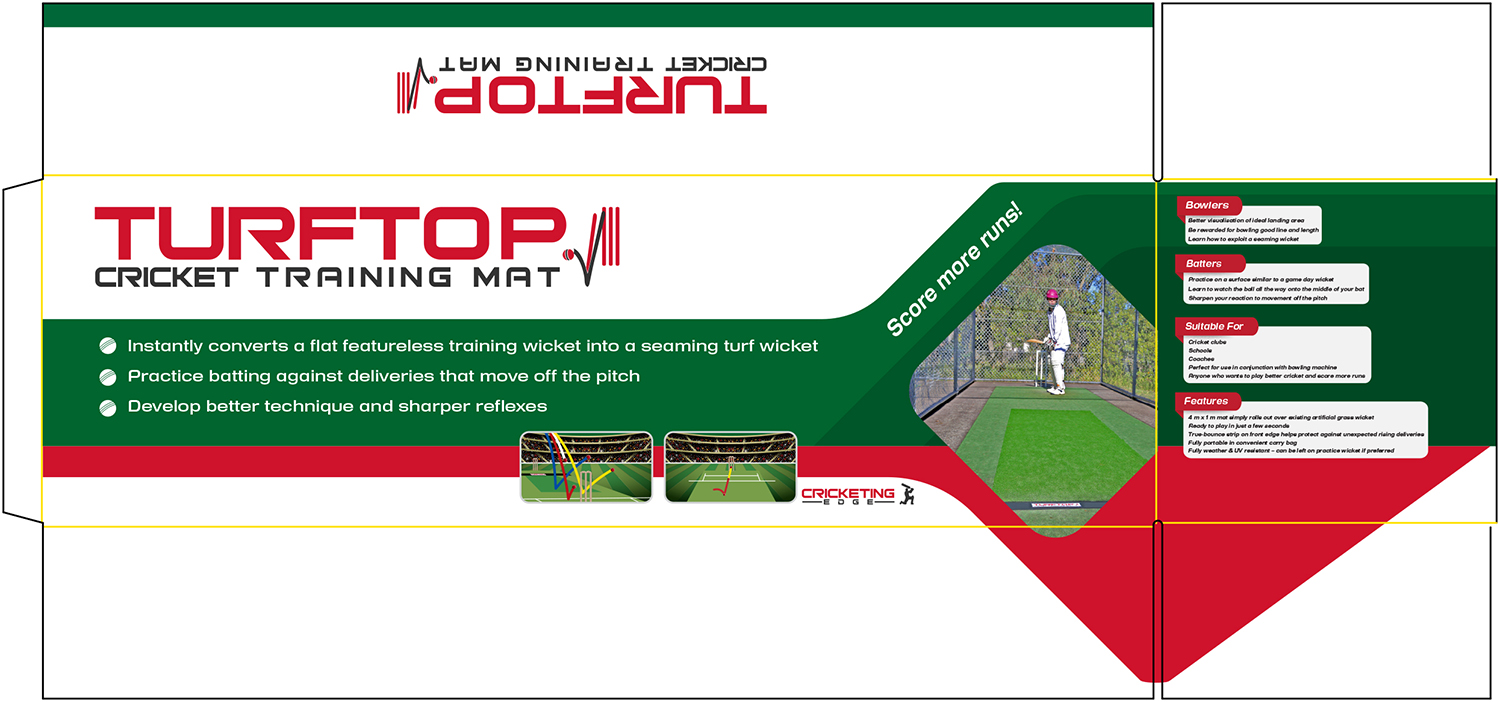 Packaging Design by Vishal Vishwakarma  for Cricketing Edge | Design #19236461