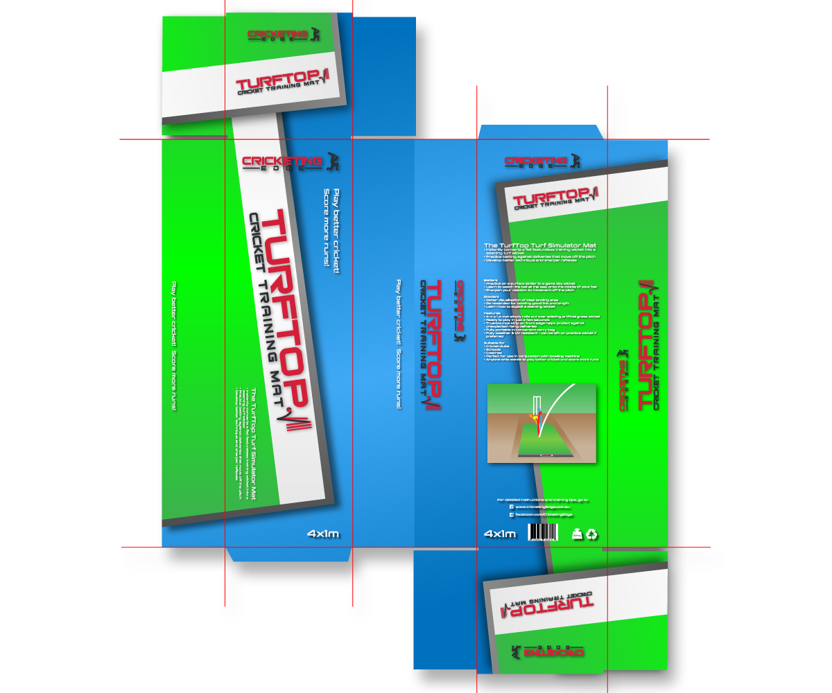 Design Emballage par vpt_creations pour Cricketing Edge | Design #19245173