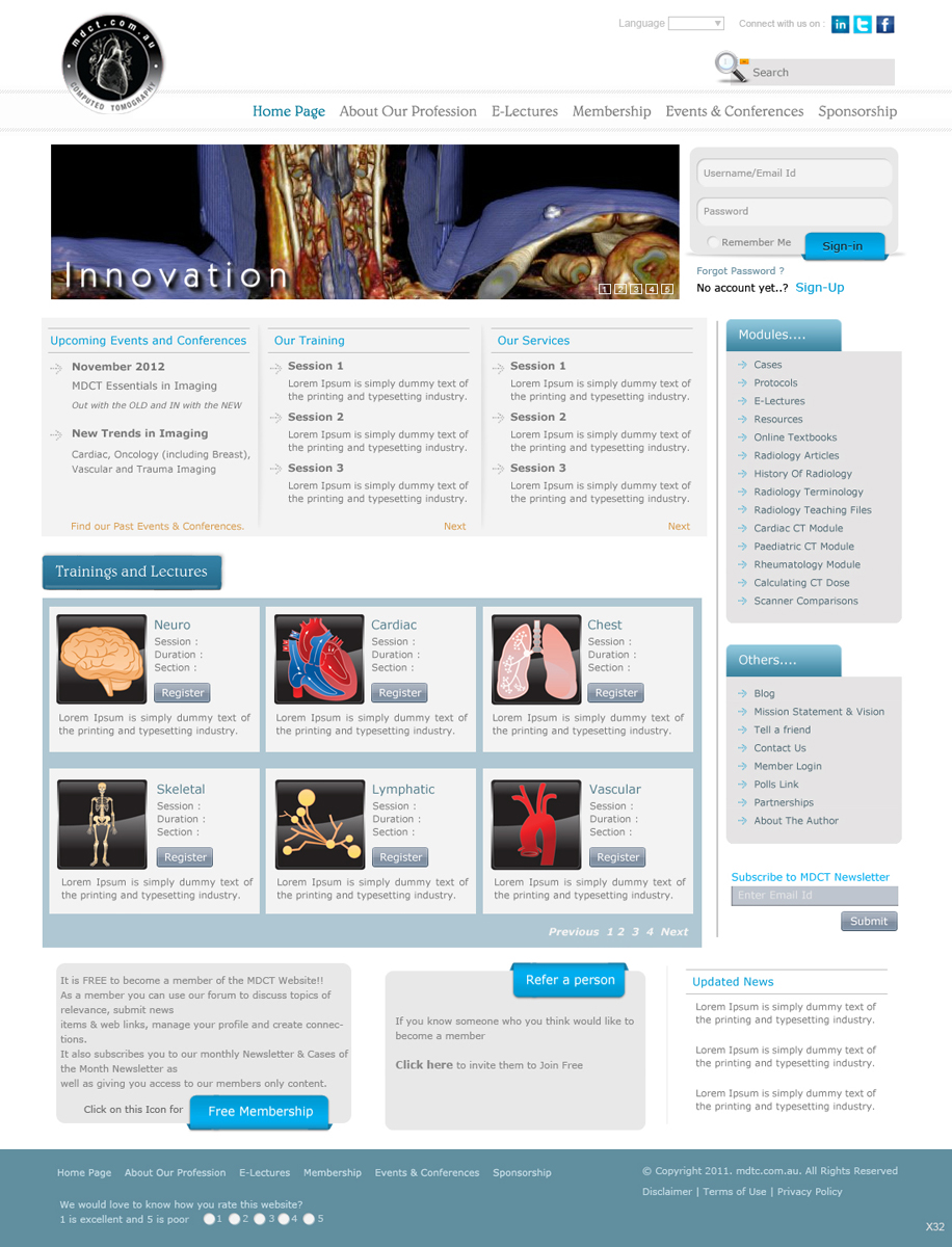 Web Design par pb pour ce projet | Design #673777
