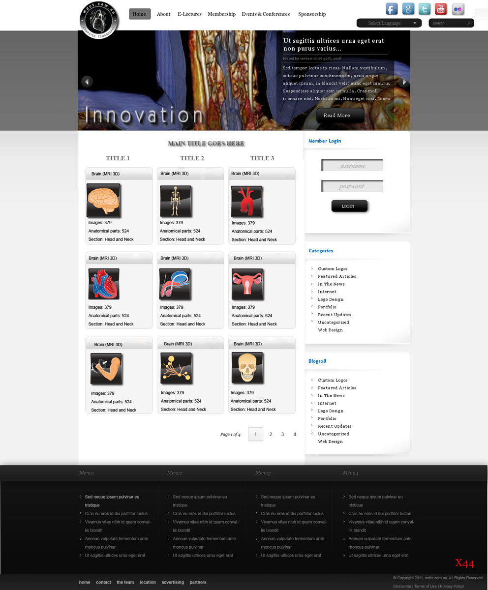Web Design par pb pour ce projet | Design #673783