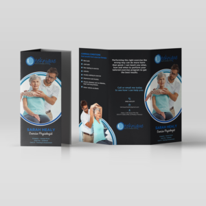 Diseño de Flyer por debdesign para Teknique Health & Rehabilitation | Diseño: #19191463