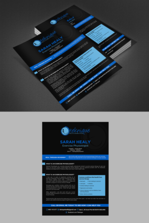 Exercise Physiologist needs a Brochure | Flyer Design by Deepak_9_Malhotra