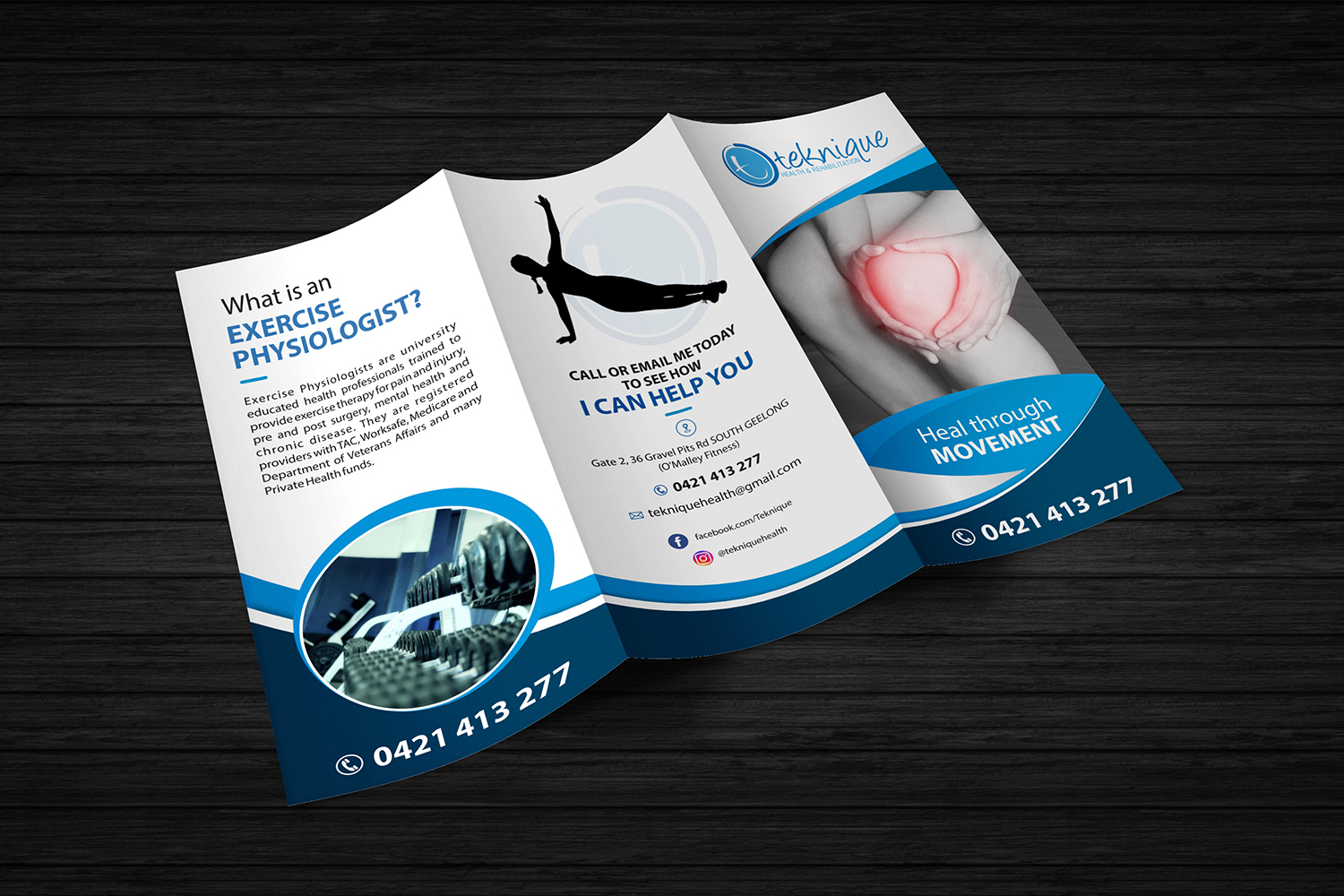 Flyer Design by OwnDesign for Teknique Health & Rehabilitation | Design #19181674