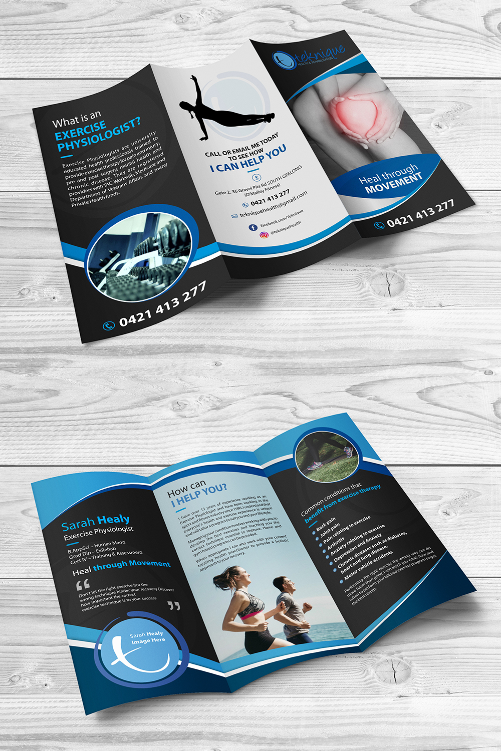 Flyer Design by OwnDesign for Teknique Health & Rehabilitation | Design #19181689
