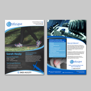 Exercise Physiologist needs a Brochure | Flyer Design by Schöpfer