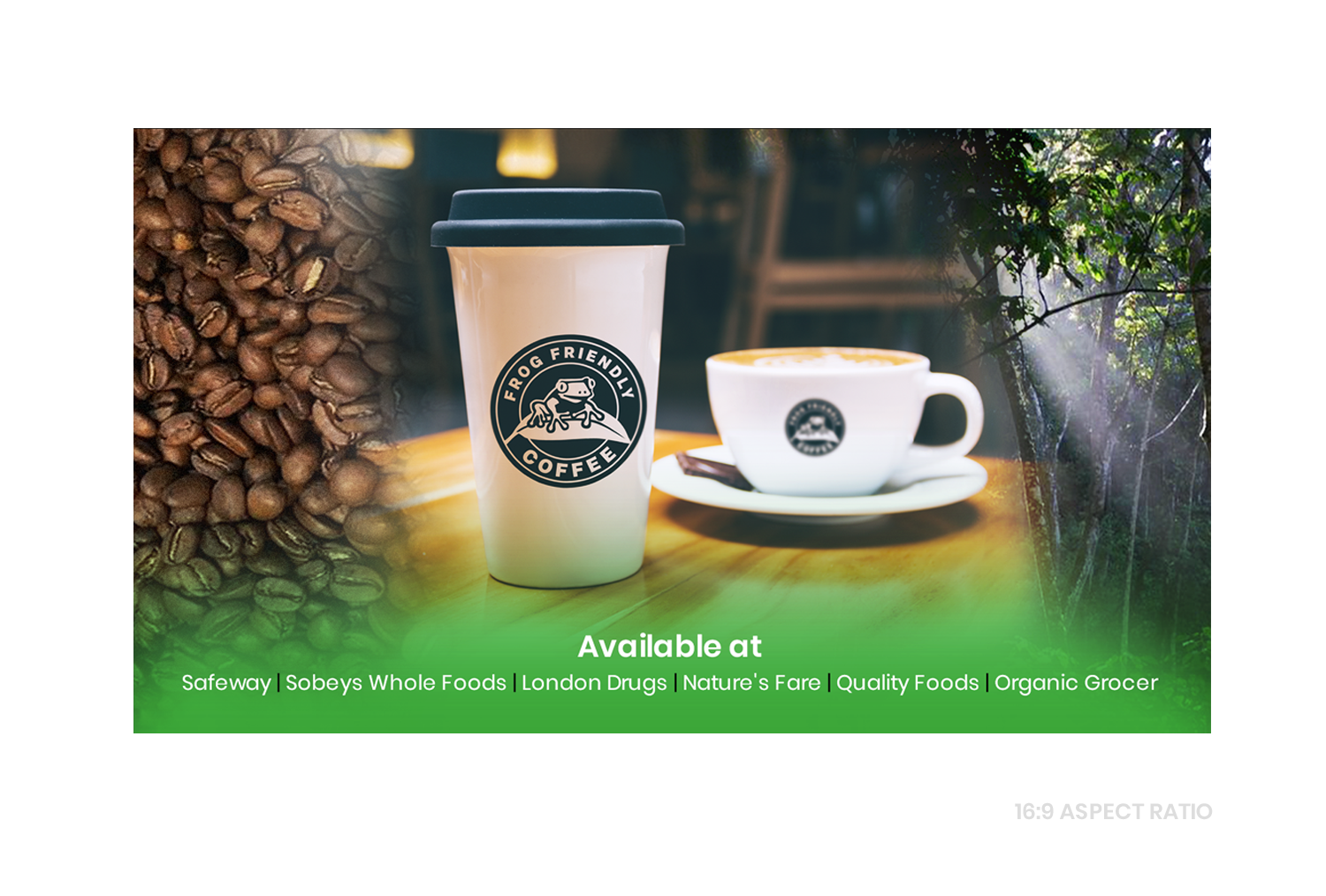 Banner Ad Design by see why for Frog Friendly Coffee | Design #19311246