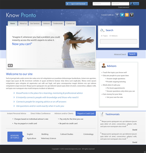 Web Design by pb for this project | Design: #676953