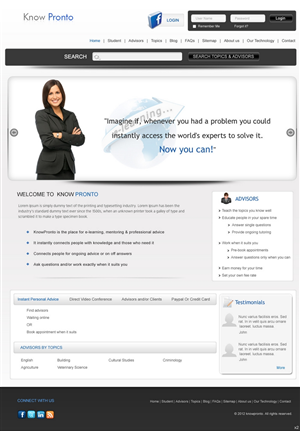 Web Design by pb for this project | Design: #676987