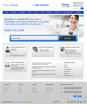 Web Design by pb for this project | Design: #682640