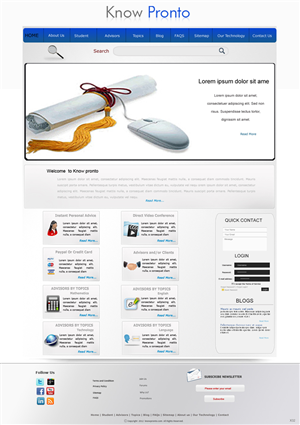 Web Design by pb for this project | Design: #686844