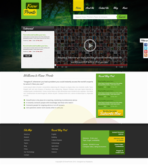 Web Design by the-lion-king for this project | Design: #673192