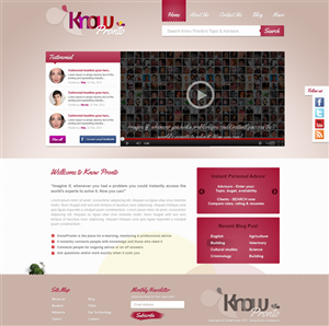 Web Design by the-lion-king for this project | Design: #676913