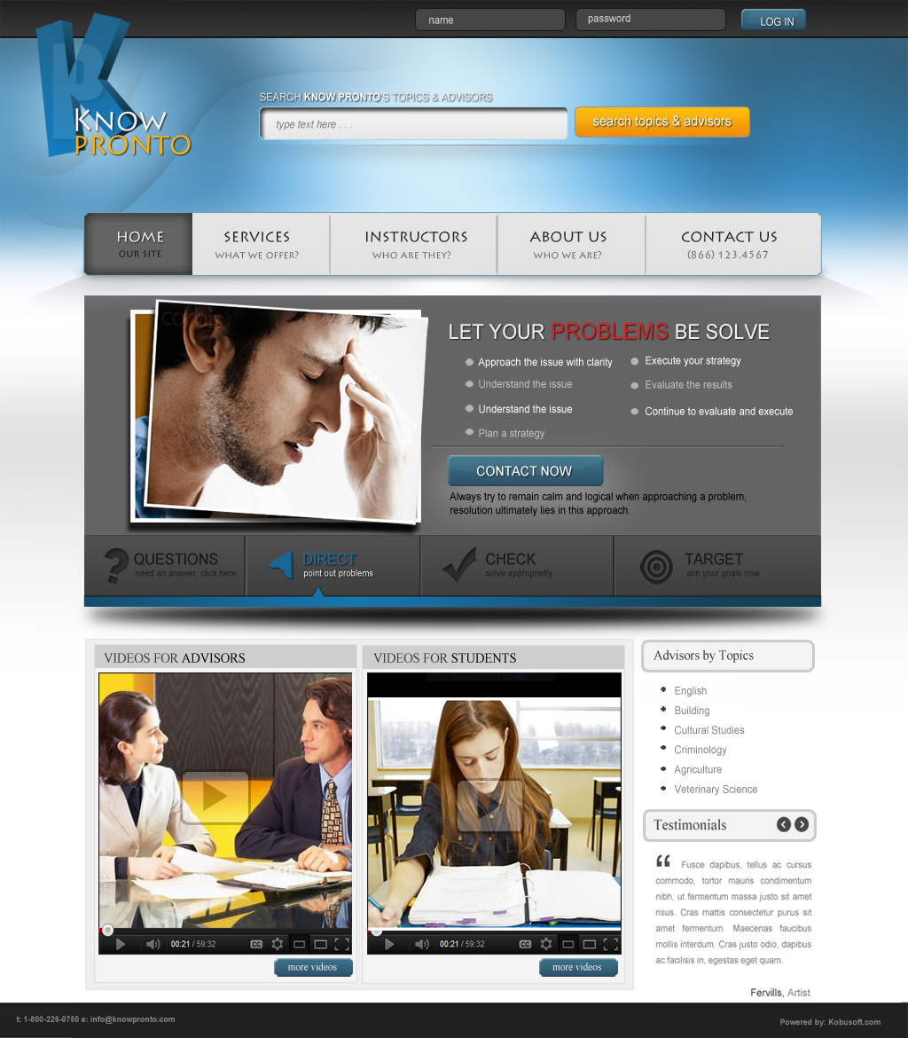 Web Design by fervills for this project | Design #670578