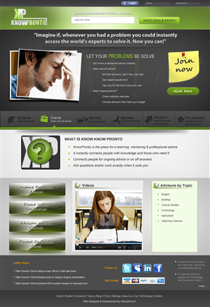 Web-Design von fervills für dieses Projekt | Design #673893